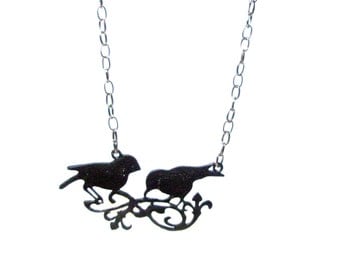 Birds On Branch Necklace Gift For Her Under 20 Free Shipping Worldwide