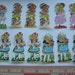 vintage glittered scrap sheet relief die cut stammbuchbilder lackbilder free worldwide shipping