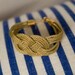 Gold Fisherman's Knot Bracelet