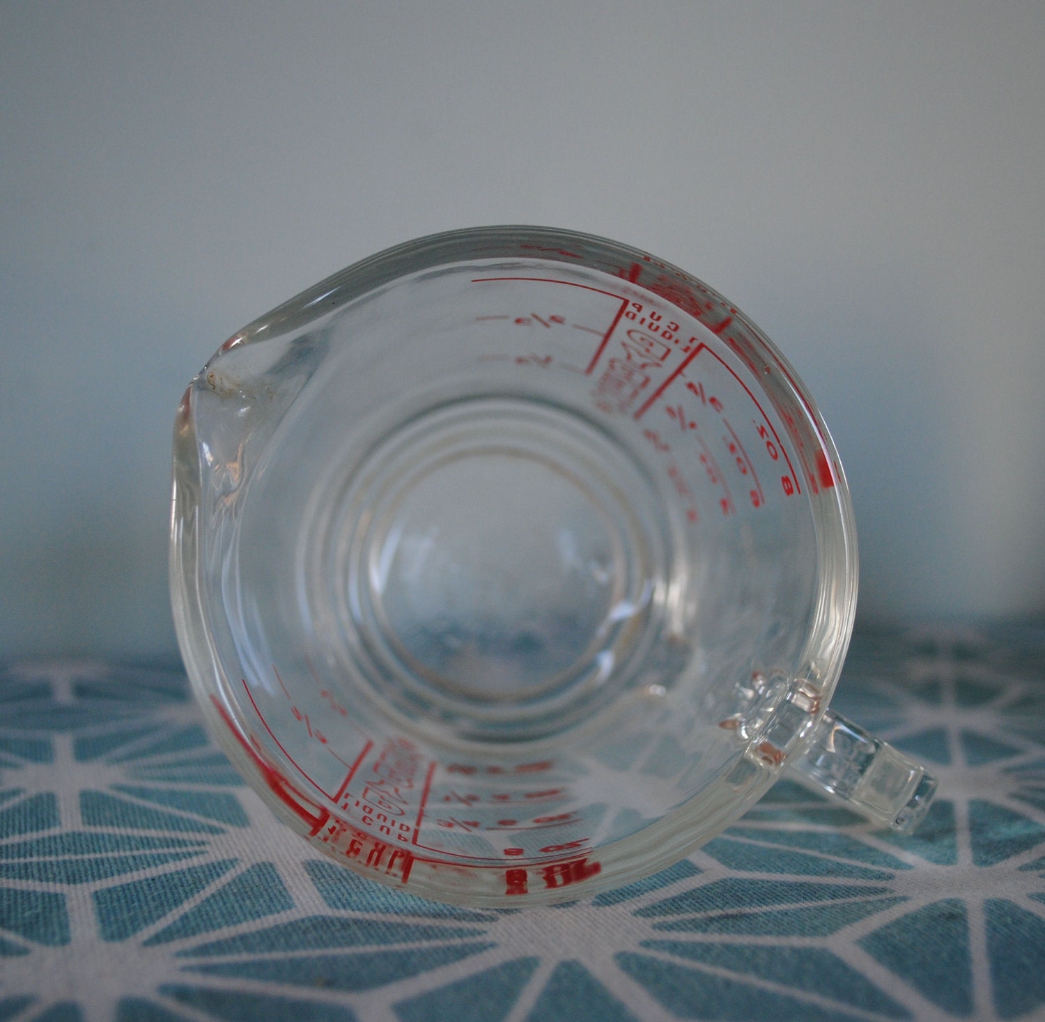 Vintage pyrex one cup measuring cup general household and