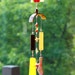 FALL HARVEST Handmade Recycled Beach Glass Wind Chime "One of a Kind" FREE Shipping