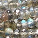 Last One Available. AAAA Labradorite Faceted Rondelle Whole Strand 3mm-4mm