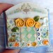Yellow Roses, Joy Mixed Media Mosaic Art