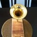 Acoustic iPhone Speaker Dock Utilizing a Salvaged Antique Vintage Trumpet - CUSTOM - MADE to ORDER-