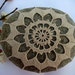 Wedding Table Decoration, Crocheted Lace Beach Stone, Ecru Cotton Thread, Cobblestone, Handmade, Tiny Stitches, Unique Gift