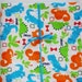 Dinosaur Extra Large Receiving/Swaddle Blanket 36 X 42