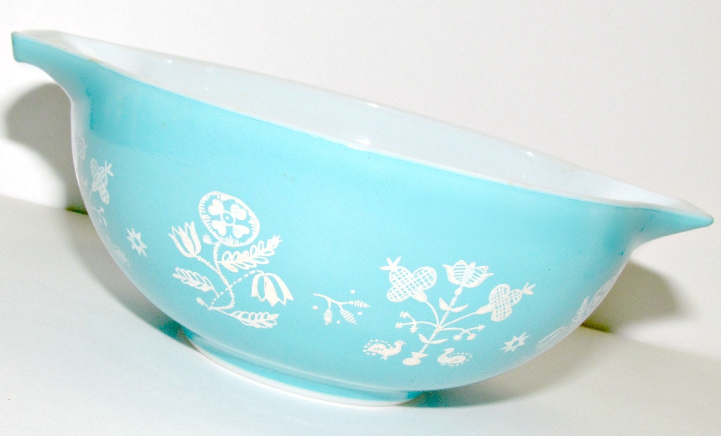 Treasury Item Rare Promotional Pyrex Bowl in