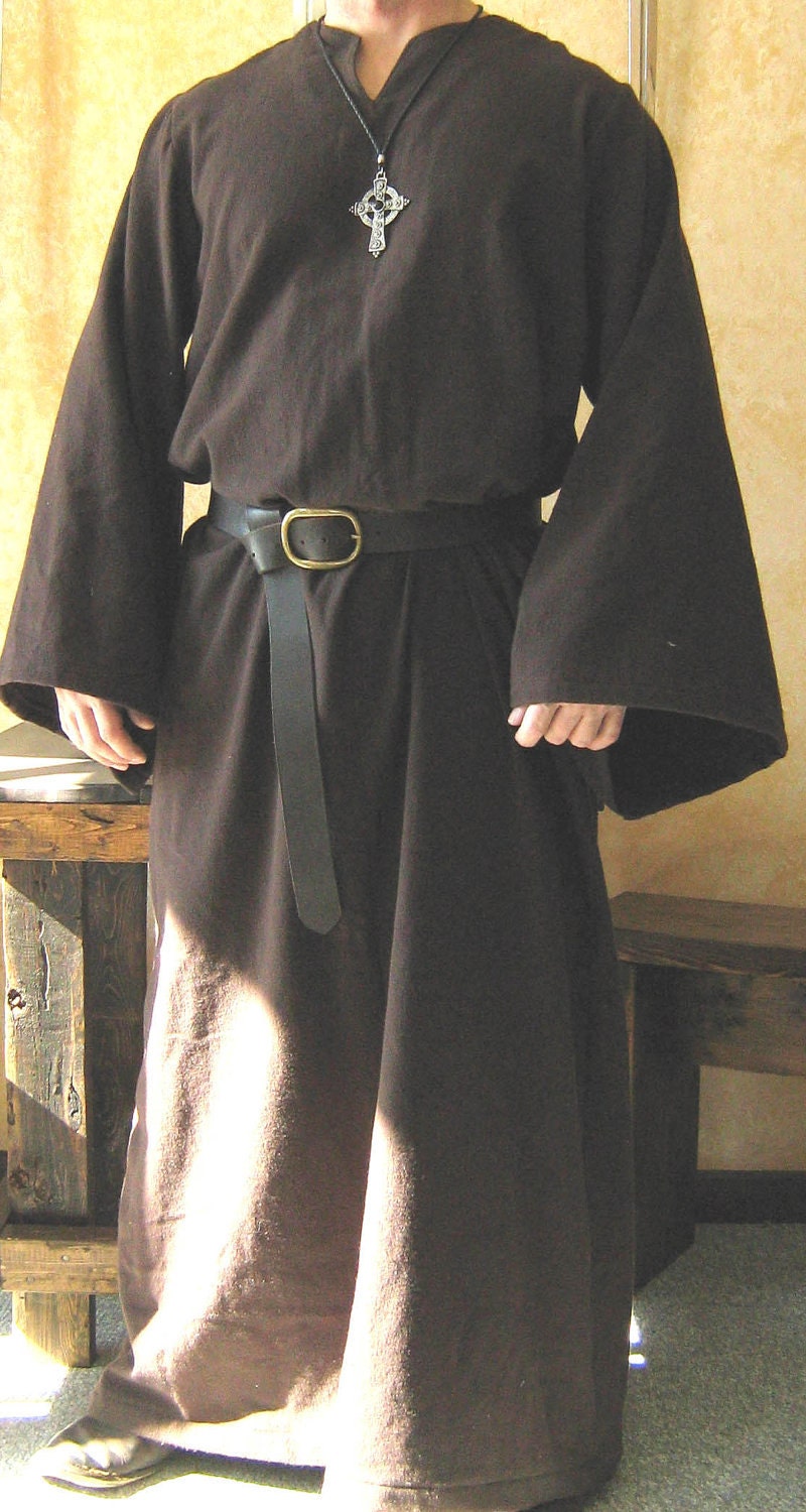 Medieval Celtic Viking Monk Wizard Robe