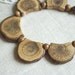 Oak bib necklace-Nature,eco friendly,handmade-Wood,woodland-Rustic,rustical.