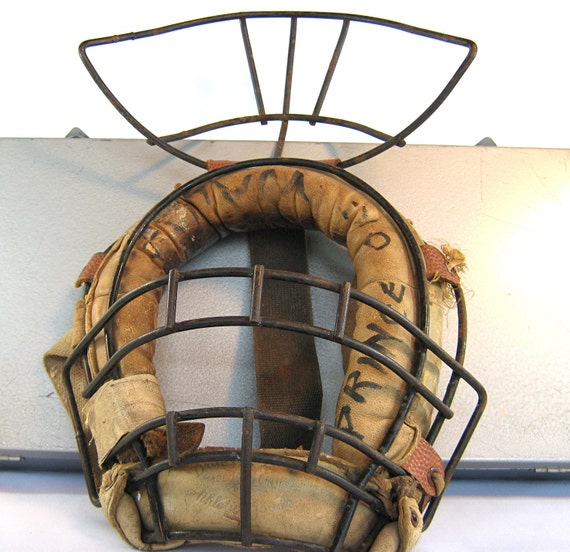 Vintage Baseball Catcher's Mask 1940s 50s