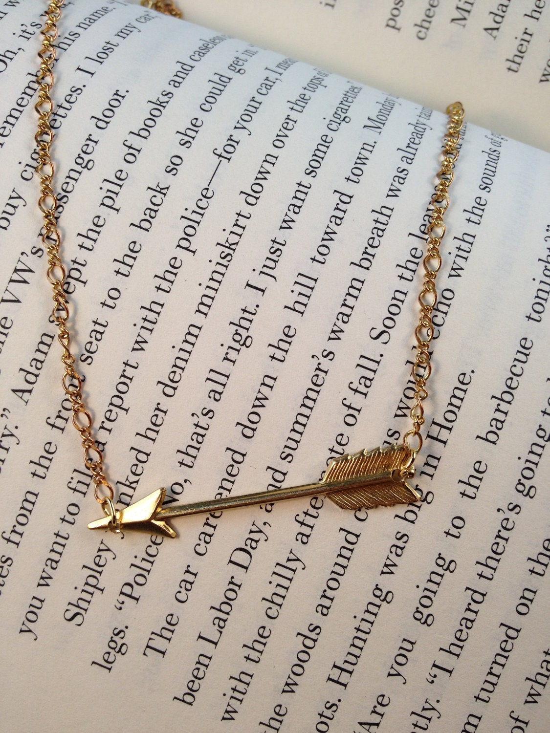 Arrow NecklaceGold Piercing Arrow Necklace Bridesmaids