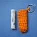 Crocheted Lip Balm Holder with Avon Moisture Therapy Included