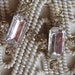 Swarovki Crystal Multi Stone Rhinestone 19MM Brass Connector Rectangle