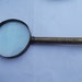 Vintage Antique Collectible Classic MAGNIFYING GLASS a la HOLMES Style
