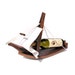 Rustic Upcycled Wine Barrel - Sailboat Wine Bottle Holder by Shojka