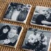 Personalized Gift - Photo Coasters Custom and Personalized, Housewarming Gift - Use Your Own Photos - Set of 4