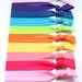 Elastic Hair Ties: 10 colorful No-Tug Hair Ties by Cabecitas Lindas on Etsy perfect starter set