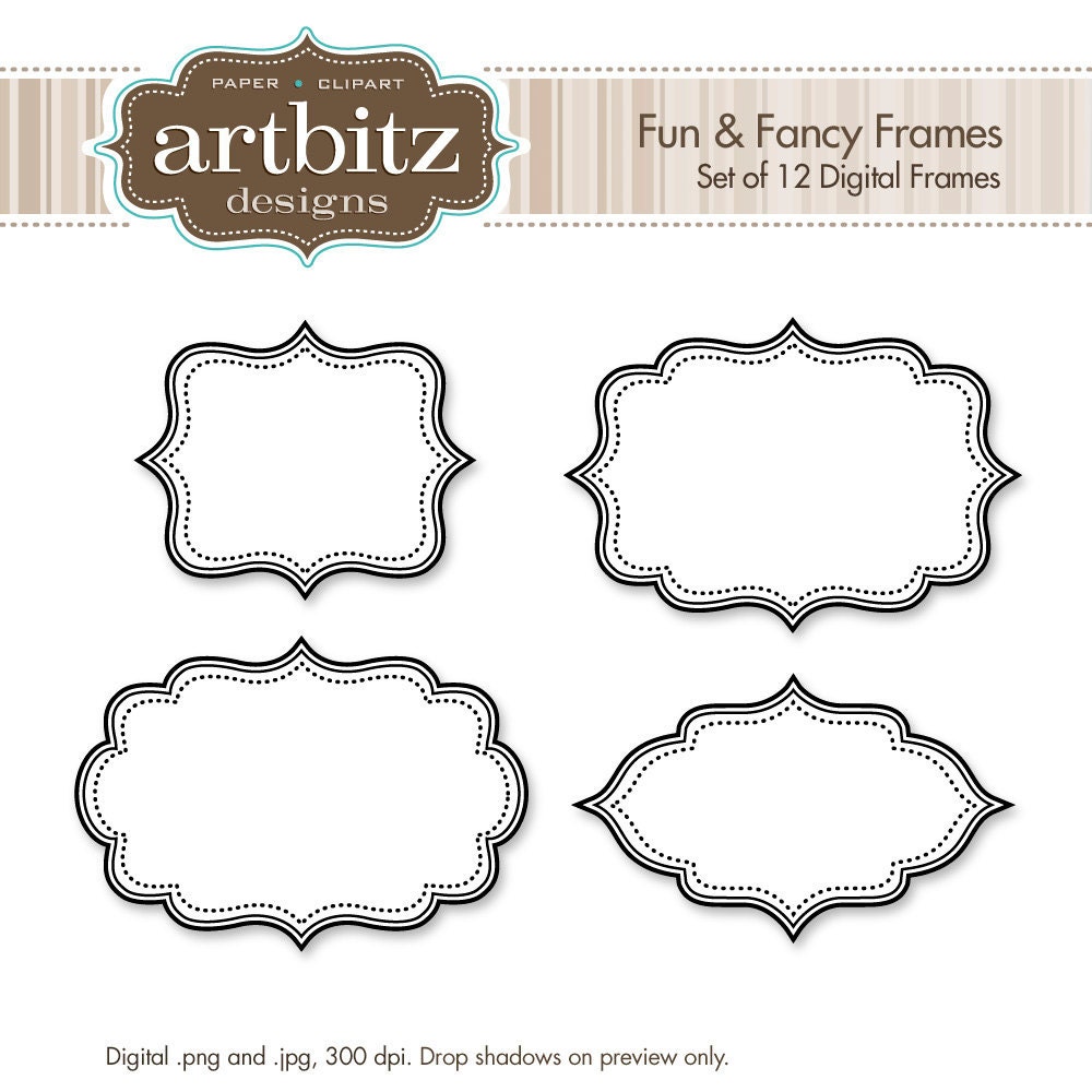 label frame clipart - photo #29