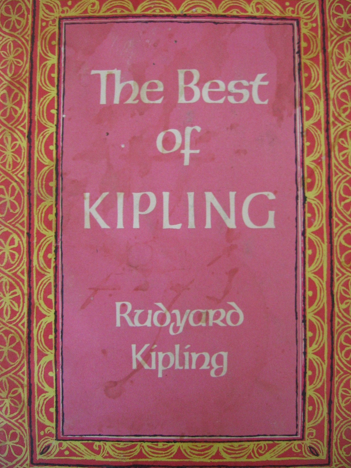 Vintage book The Best of Kipling Rudyard Kipling