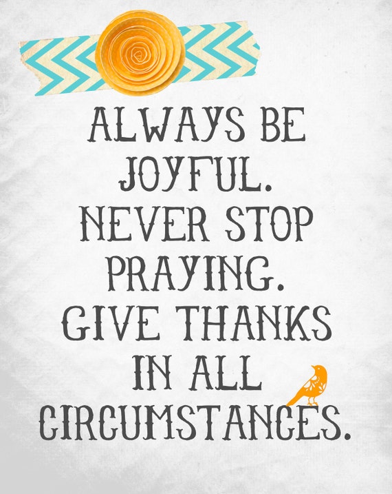 Always Be Joyful