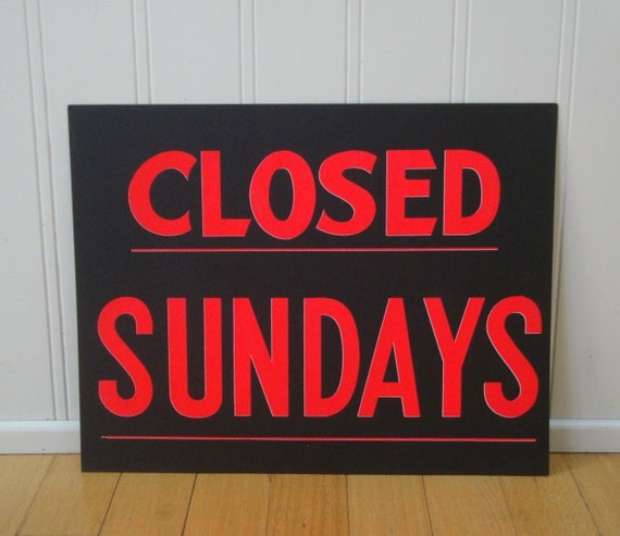 vintage-store-sign-closed-sundays-cardboard-black-red