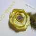 Hair Flower Clip with Feathers: LDS Young Women Value -- Good Works