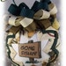 Quilted Ornament - Gone Fishin' Unique Handmade Quilted Christmas Ornament