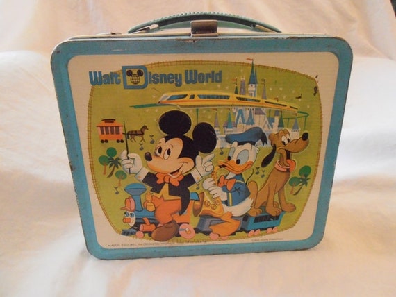 Walt Disney World Metal Lunch Box from the 1970s