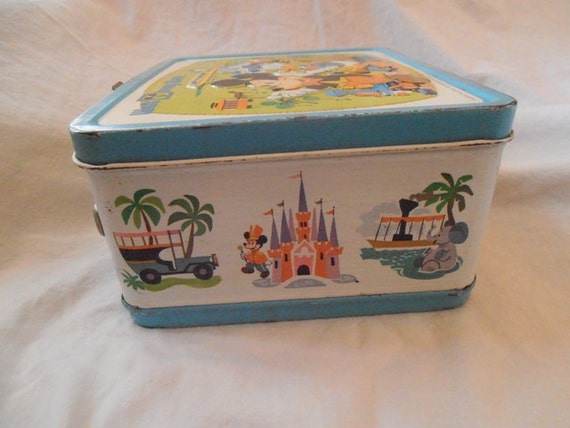 Walt Disney World Metal Lunch Box from the 1970s