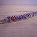 handmade Harry Styles One Direction embroidery floss friendship bracelet