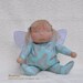 EASTER SALE! Fretta's Waldorf Sitting Baby Butterfly or a Fairy Baby / 04