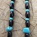 Ostara Necklace Created with Turquoise, Glass, And Stone