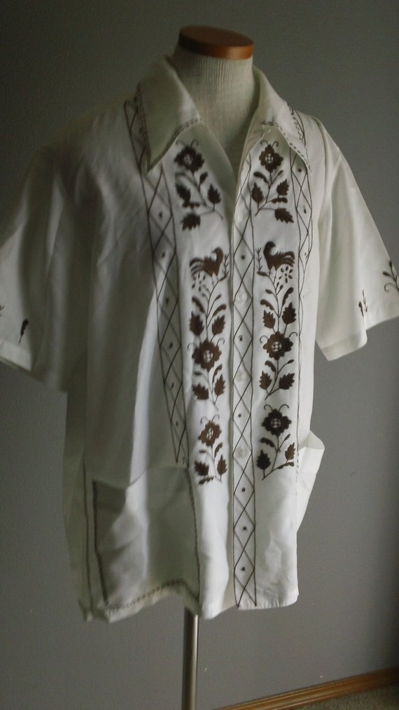 embroidered mexican shirts