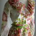 RESERVED LIDIA 60s Double Ruffle Neckline Garden Party Dress