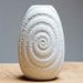 White Op Art vase by Royal Bavaria KPM