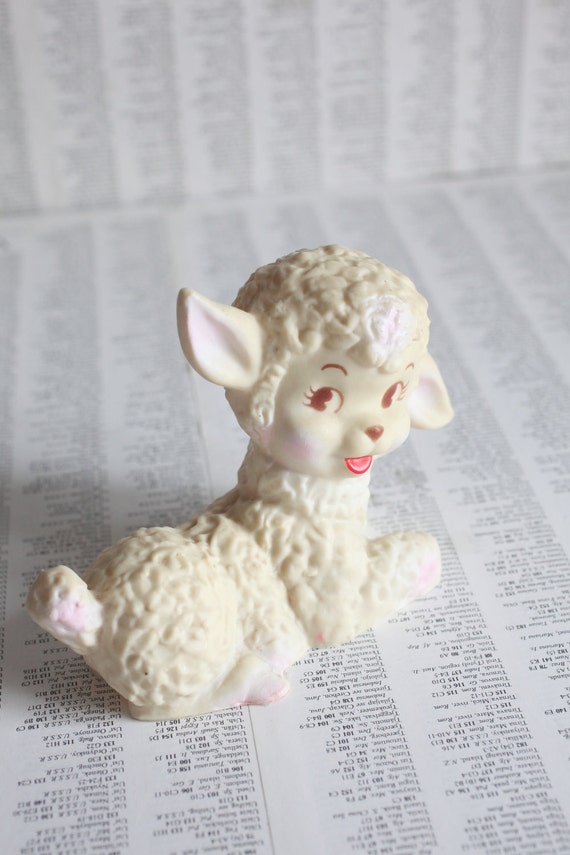 lamb squeaky toy