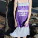 Upcycled T-Shirt Dress - K-State - Youth Medium/Large