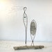 Wire Sculpture. Rustic Wire Art. Driftwood Art. The Storm.