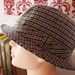 RESERVED FOR ROBIN Vintage Tweed Trilby / Wool Hat / Classic Vintage Hat / Womens Mens Unisex Vintage Hat