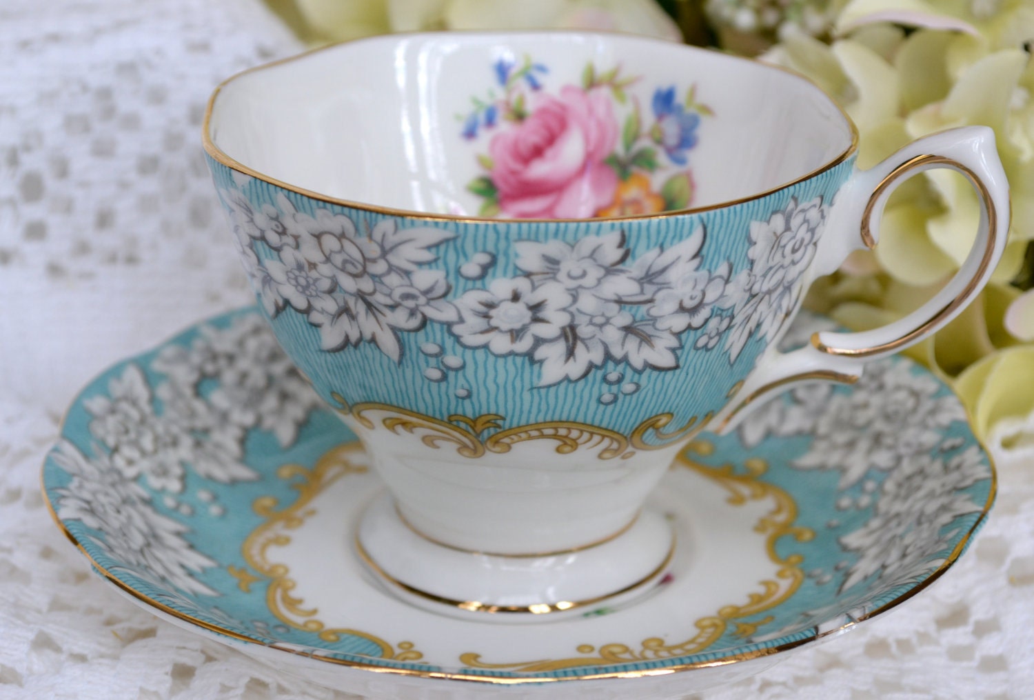 Vintage Royal Albert Fine Bone China Tea Cup and Saucer