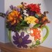 Large Teapot Floral Arrangement