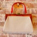 Vintage 1930s White Whiting and Davis Bag