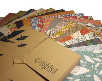 Origami Paper 200 sheets Designer Pattern Gift Pack