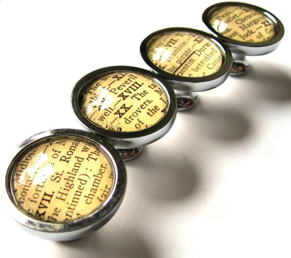 Items similar to Knobs Vintage Library Card Catalog Drawer