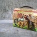 RESERVED vintage 70s metal Grizzly Adams lunchbox. 1970s television memorabilia.