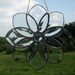Geometric Beveled Glass Suncatcher