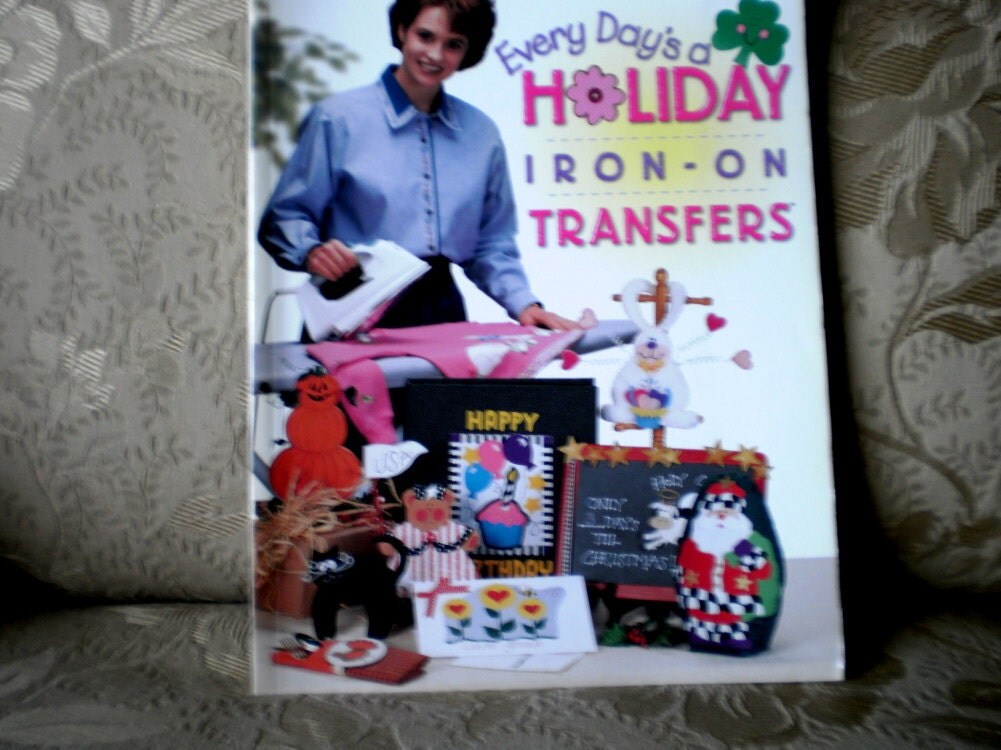 Holiday Iron On Transfers Book