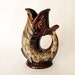Beautiful Retro Brown Fish Vase by Fosters Pottery of Cornwall, England