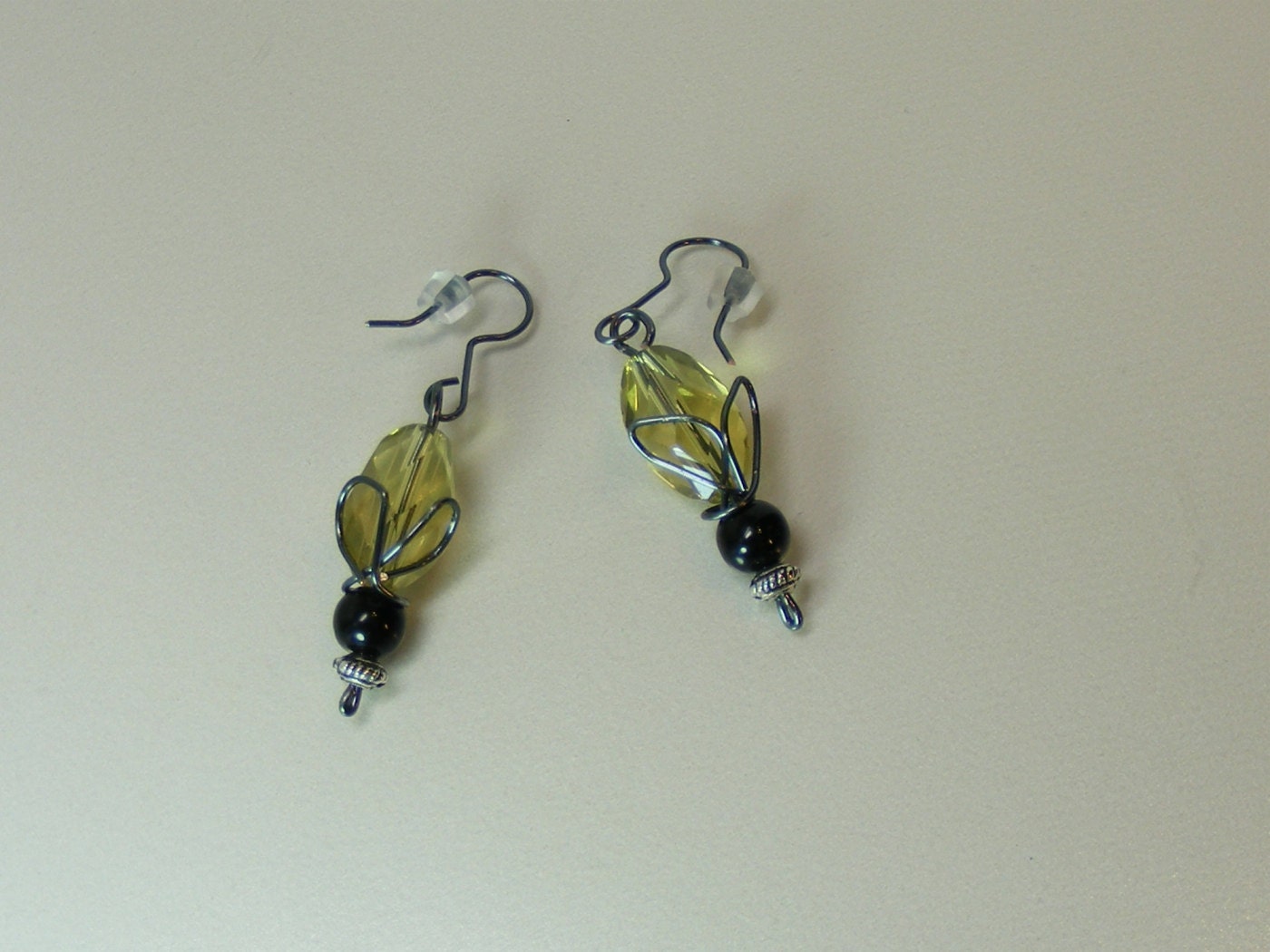 YELLOW JACKET EARRINGS