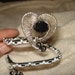 Adjustable wire wraped black/ silver "heart" bracelet/ armwrap